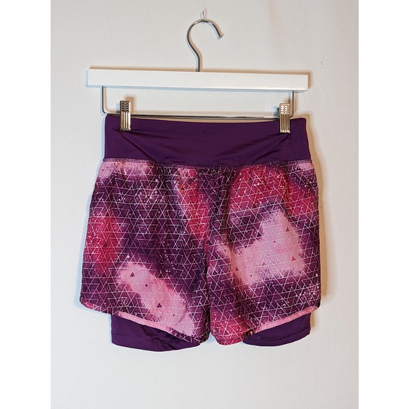 Danskin now purple pink athletic workout running short womens extra small xs 0-2 - Picture 2 of 6